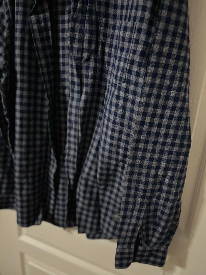 Gri Erkek Uzun Kollu Gömlek - Görsel 4