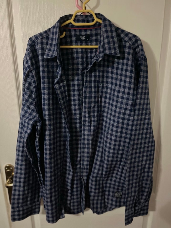 Gri Erkek Uzun Kollu Gömlek - Görsel 5