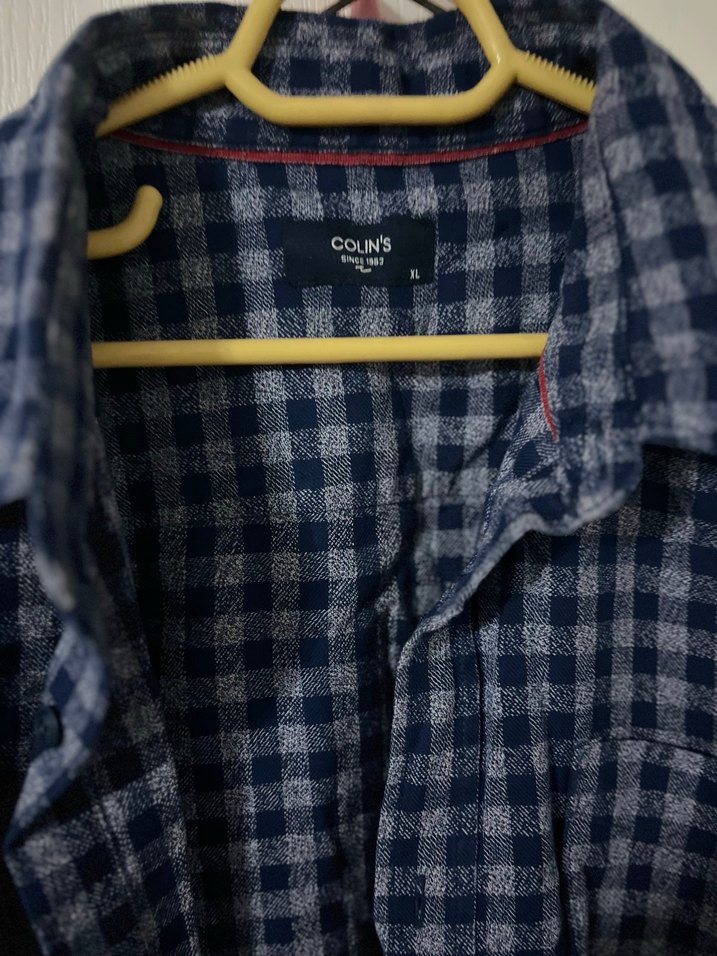 Gri Erkek Uzun Kollu Gömlek - Görsel 2