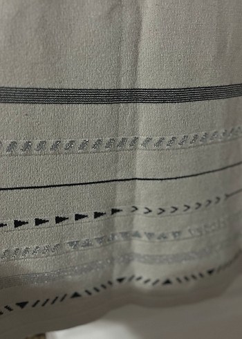 Gri Triko Uzun Kollu Kadın Kazak - Görsel 4