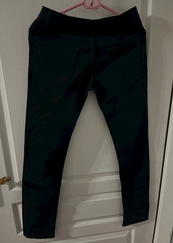 Erkek Siyah Kemerli Denim Pantolon - Görsel 3