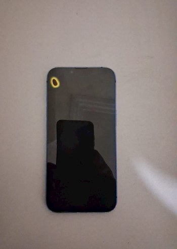 Çok Renkli iPhone Ekranlı Koyu Telefon - Görsel 4