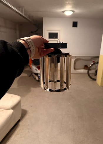 Bej Renkli Koyu Tonda Abajur Başlığı - Görsel 3