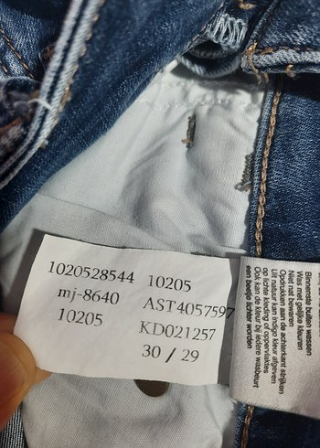 Kadın Mavi Denim Normal Kesim Jean - Görsel 5