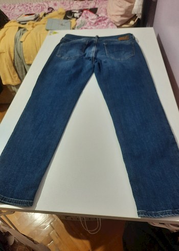 Kadın Mavi Denim Normal Kesim Jean - Görsel 2