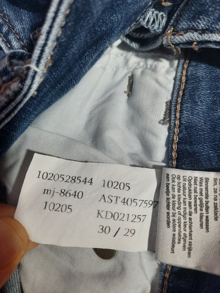 Kadın Mavi Denim Normal Kesim Jean - Görsel 5