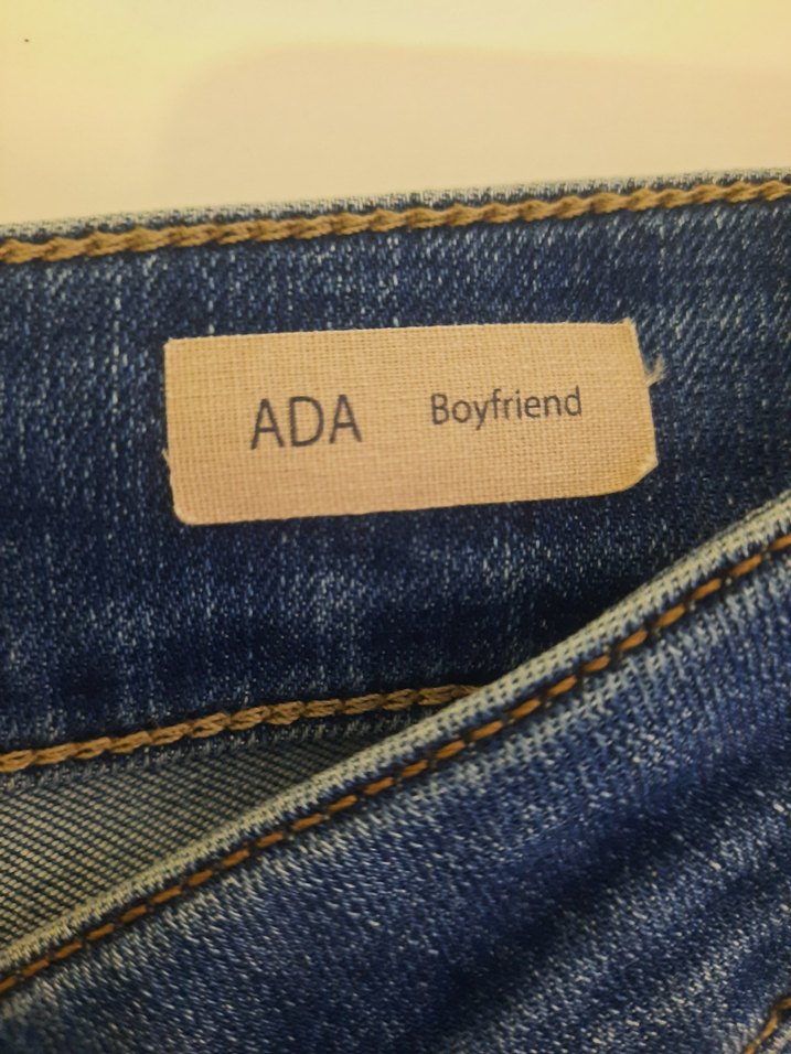 Kadın Mavi Denim Normal Kesim Jean - Görsel 4