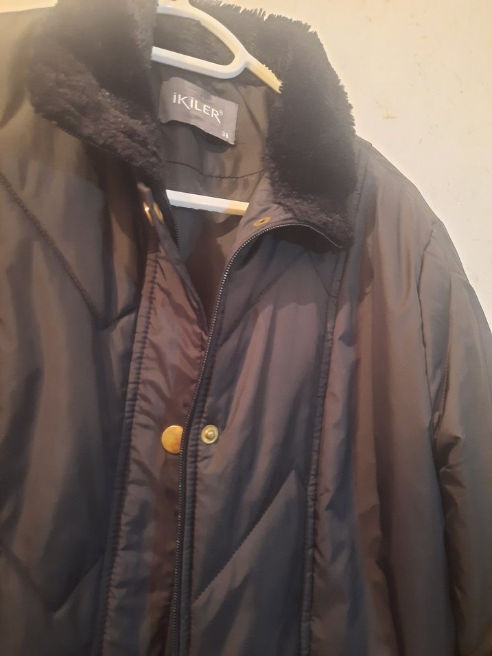 Kadın mont şık rahat bu fiyata bedava - Görsel 2