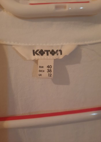 Düğmeli Beyaz Keten Gömlek - Görsel 2