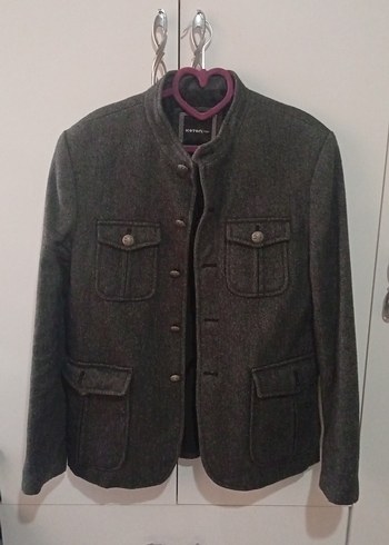 Gri Erkek Koton Street Style Rozeti - Görsel 2