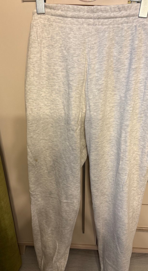 Gri Kadın Rahat Kesim Eşofman Altı - Görsel 4