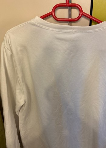 Kenzo Baskılı Beyaz Kadın Sweatshirt - Görsel 3