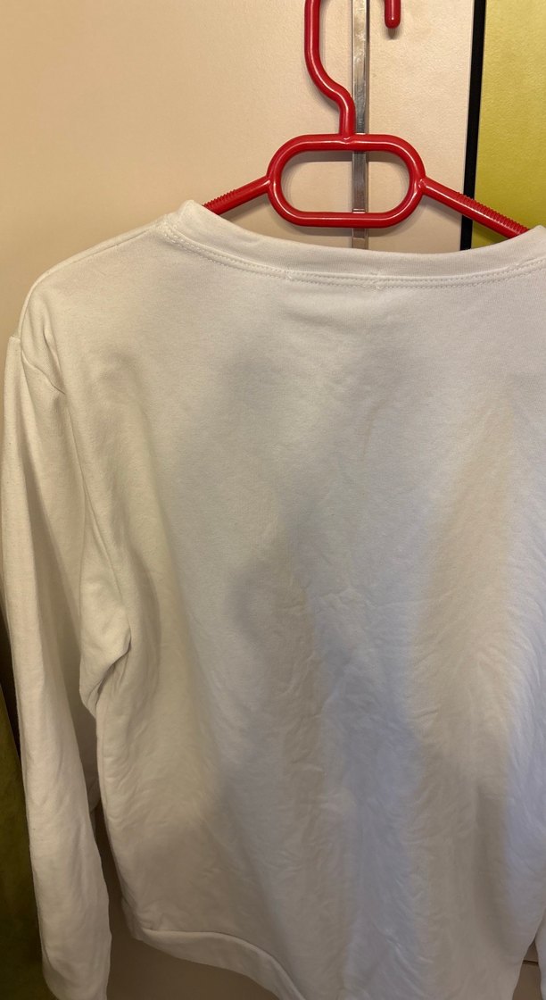 Kenzo Baskılı Beyaz Kadın Sweatshirt - Görsel 3