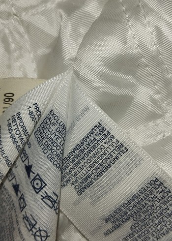 Düğmeli- fermuarlı  kapişonlu Beyaz Kadın Kaban - Görsel 8