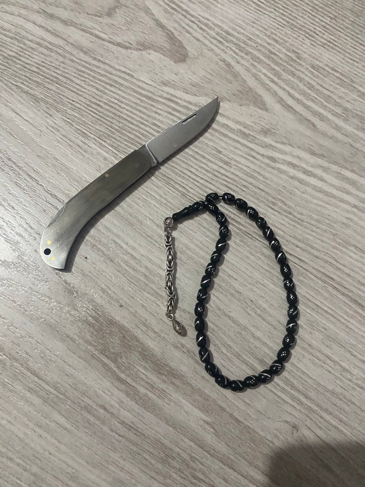 Gümüş kakma olur taşı tesbih - Görsel 3