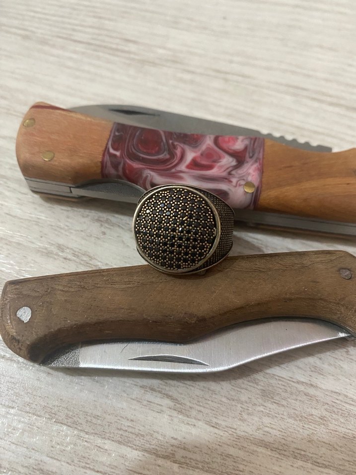 Gümüş erkek yüzük - Görsel 2