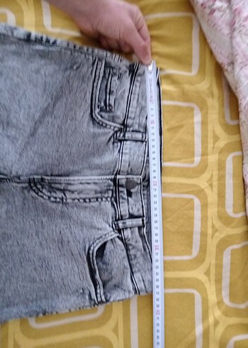 Gri Elastik Erkek Denim Pantolon - Görsel 5