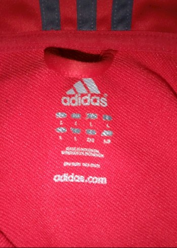 Kırmızı Fermuarlı Erkek Sweatshirt - Görsel 4