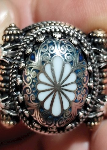 ÖZEL TASARIM GÜMÜŞ Erkek Yüzük - Görsel 5