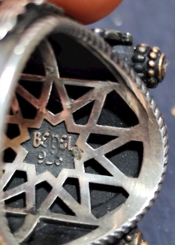 ÖZEL TASARIM GÜMÜŞ Erkek Yüzük - Görsel 7