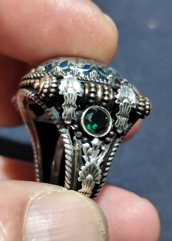 ÖZEL TASARIM GÜMÜŞ Erkek Yüzük - Görsel 4