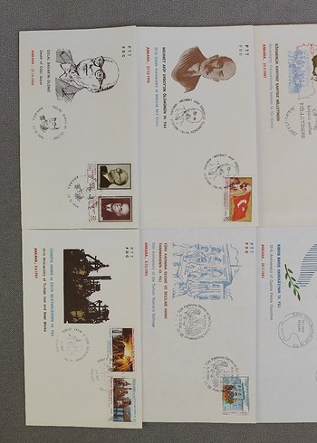 EFEMERA  Pul Zarfı LOTU - Görsel 9