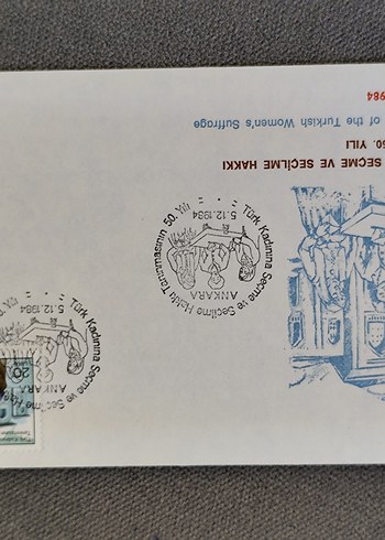 EFEMERA  Pul Zarfı LOTU - Görsel 7