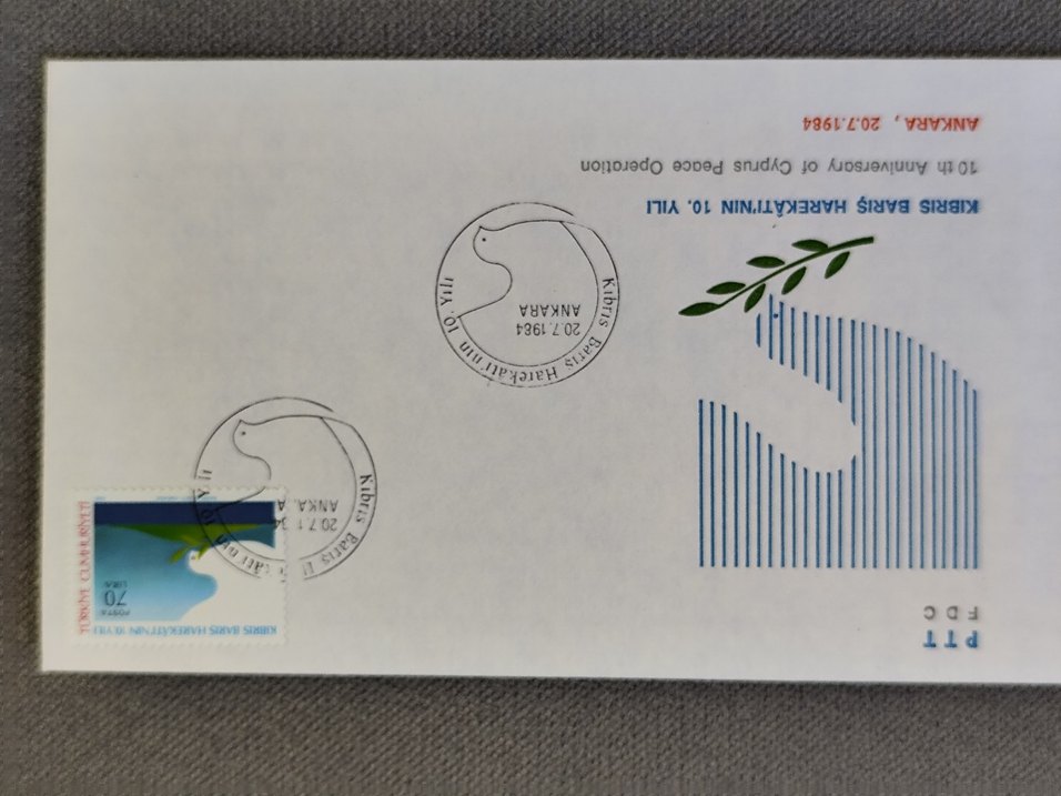 EFEMERA  Pul Zarfı LOTU - Görsel 3