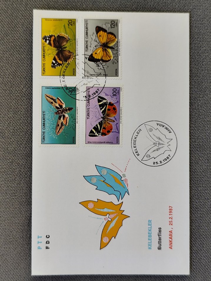 EFEMERA  Pul Zarfı LOTU - Görsel 5