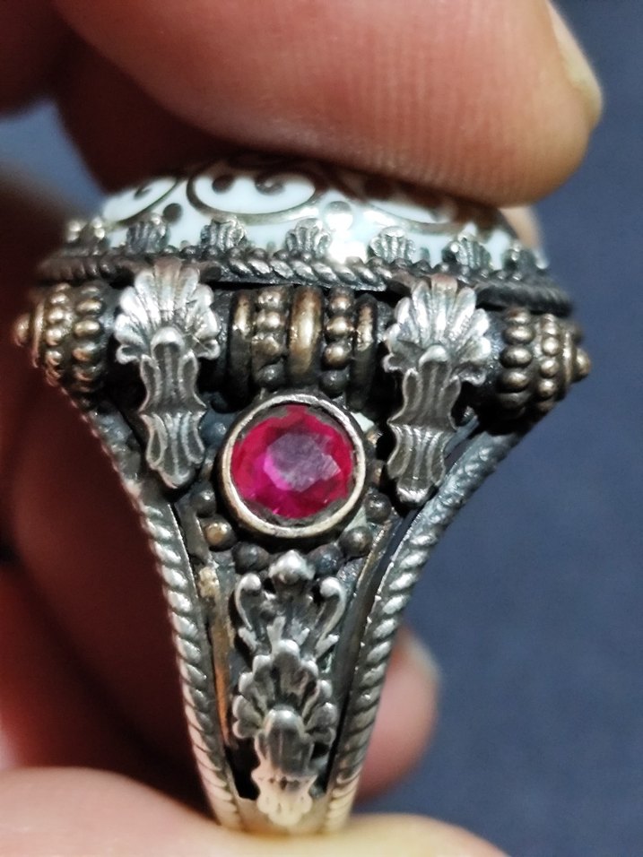 ÖZEL TASARIM GÜMÜŞ ERKEK YÜZÜK - Görsel 3