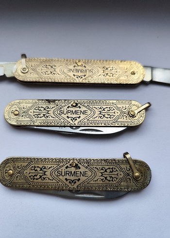 3 Adet SÜRMENE Çep Çakısı - Görsel 5