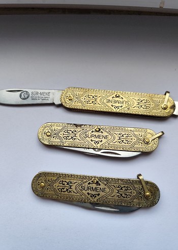 3 Adet SÜRMENE Çep Çakısı - Görsel 2