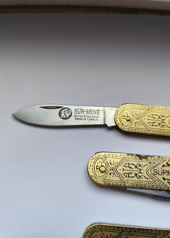 3 Adet SÜRMENE Çep Çakısı - Görsel 3