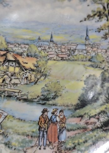 Winterling Marktleuthen Bavaria - "Yaz" Temalı Koleksiyon Tabağı - Görsel 4