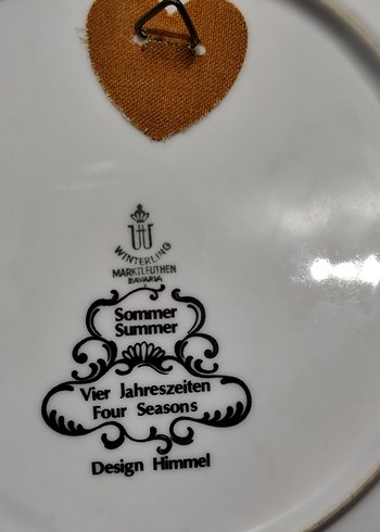 Winterling Marktleuthen Bavaria - "Yaz" Temalı Koleksiyon Tabağı - Görsel 7