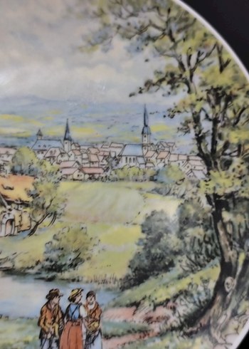 Winterling Marktleuthen Bavaria - "Yaz" Temalı Koleksiyon Tabağı - Görsel 5