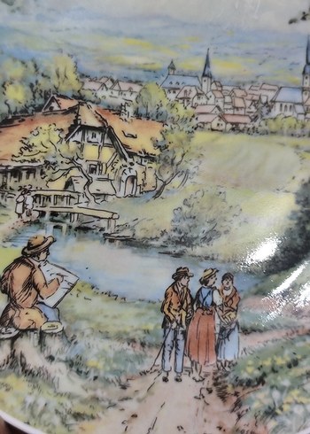 Winterling Marktleuthen Bavaria - "Yaz" Temalı Koleksiyon Tabağı - Görsel 3