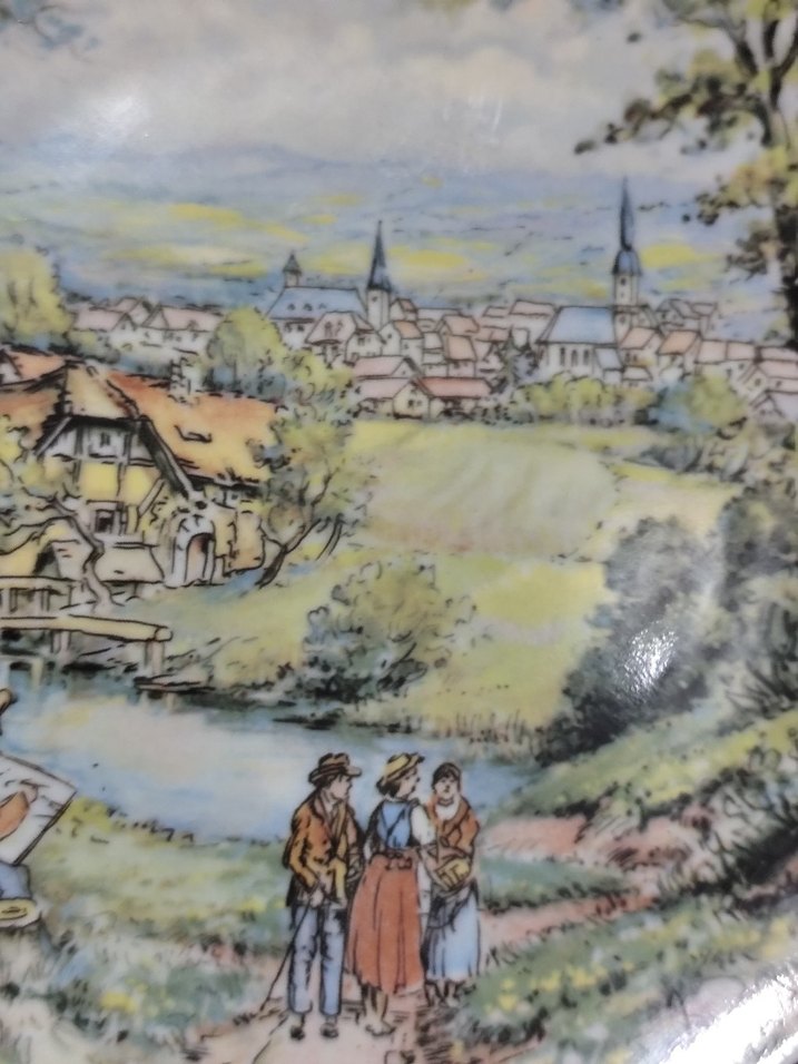 Winterling Marktleuthen Bavaria - "Yaz" Temalı Koleksiyon Tabağı - Görsel 4