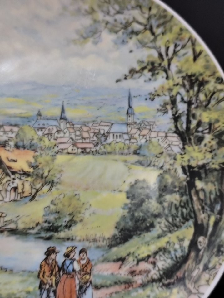 Winterling Marktleuthen Bavaria - "Yaz" Temalı Koleksiyon Tabağı - Görsel 5