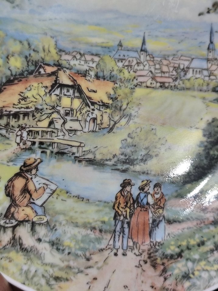 Winterling Marktleuthen Bavaria - "Yaz" Temalı Koleksiyon Tabağı - Görsel 3