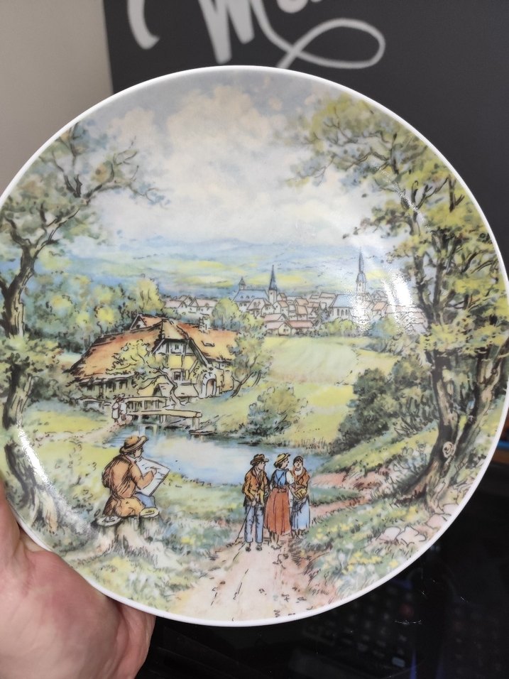 Winterling Marktleuthen Bavaria - "Yaz" Temalı Koleksiyon Tabağı - Görsel 2