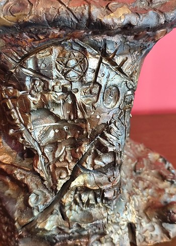 KOLEKSİYON DEĞERİNDE BRONZ Tavşan Figürlü Dekoratif Obje - Görsel 2