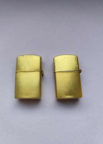 Pirinç gövdeli Zippo tarzı MİNYATÜR ÇAKMAK - Görsel 2