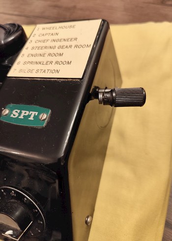 Antika Gemi Tel. - Enerjisiz Çalışan (Sound Powered) Nadir Parça - Görsel 2