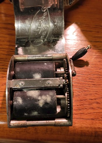 Nadir Antika! 1930'lar Alman Rotbart-Tank Jilet Bileme Makinesi - Görsel 4