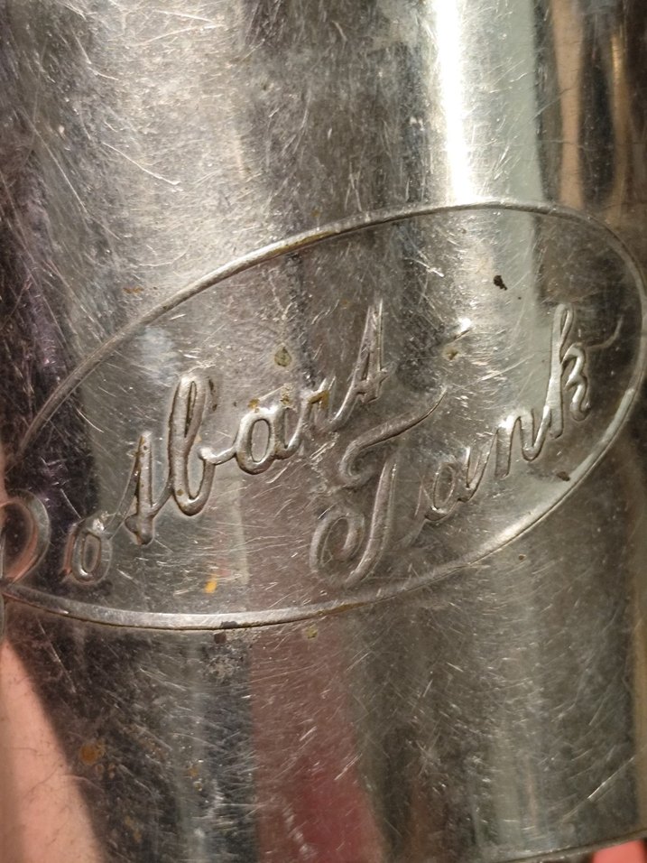 Antika Robust Tank Jilet Bileme Makinesi - 1930 Alman D.R.G.M. - Görsel 3