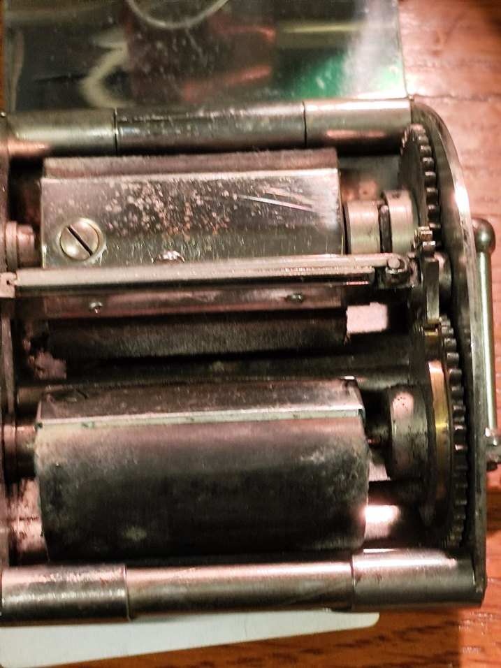 Antika Robust Tank Jilet Bileme Makinesi - 1930 Alman D.R.G.M. - Görsel 2