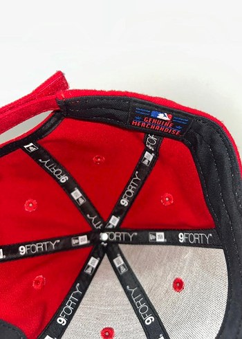 New Era Kırmızı Şapka - Görsel 5