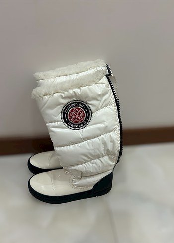Steve Madden İthal Beyaz Kar Botu