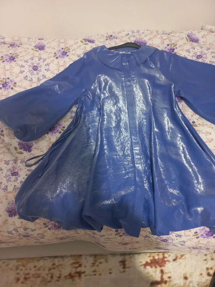 Parlak Mavi Rahat Kesim sık tunik - Görsel 2